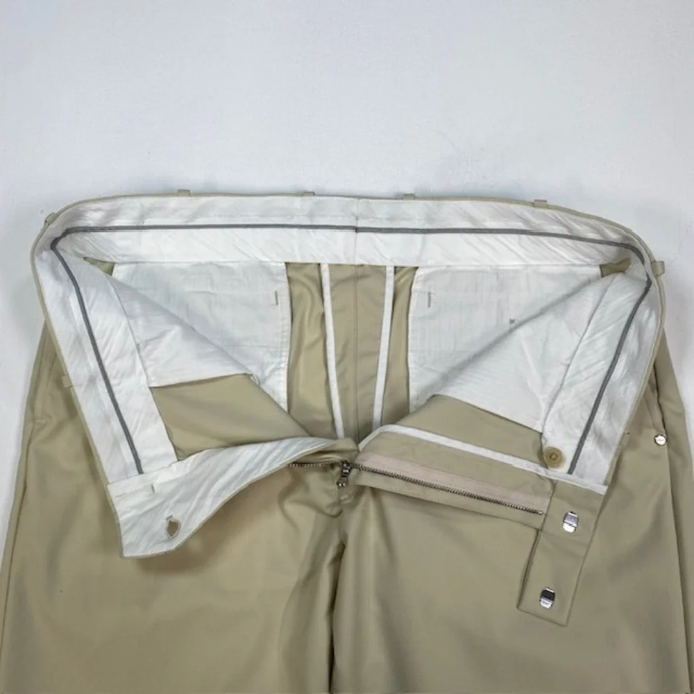 RLX‎ Ralph Lauren Mens Golf Pants Tan Straight Fit 36x34 Polyester